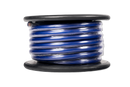 Nemesis NM-0/50BL | Cable de alimentación azul de calibre 0 y 50 pies. Flexible, duradero, para cableado de audio de coche de alto rendimiento.