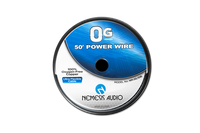 Nemesis NM-0/50BL | Cable de alimentación azul de calibre 0 y 50 pies. Flexible, duradero, para cableado de audio de coche de alto rendimiento.