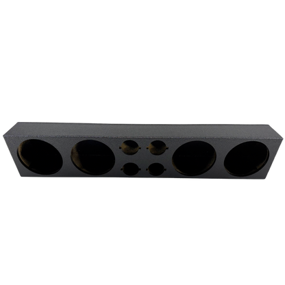 Kuztom Boxes Speaker Panel Universal 4x8" with Tweeters