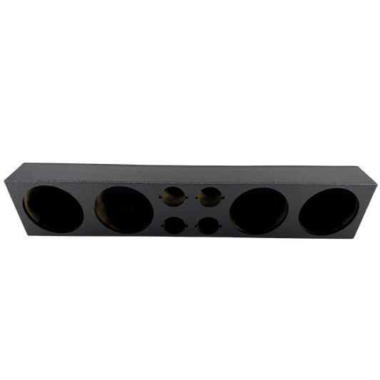 Kuztom Boxes Speaker Panel Universal 4x8" with Tweeters