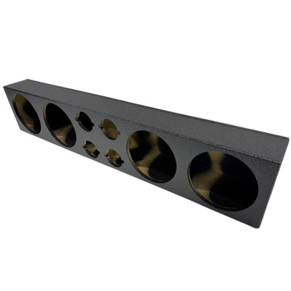 Kuztom Boxes Speaker Panel Universal 4x8" with Tweeters
