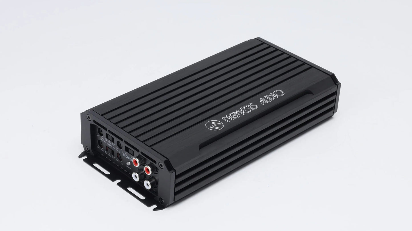 Nemesis MICRO-1600X4D | 1600W Max/ 800W RMS 4-Channel Class D Amp