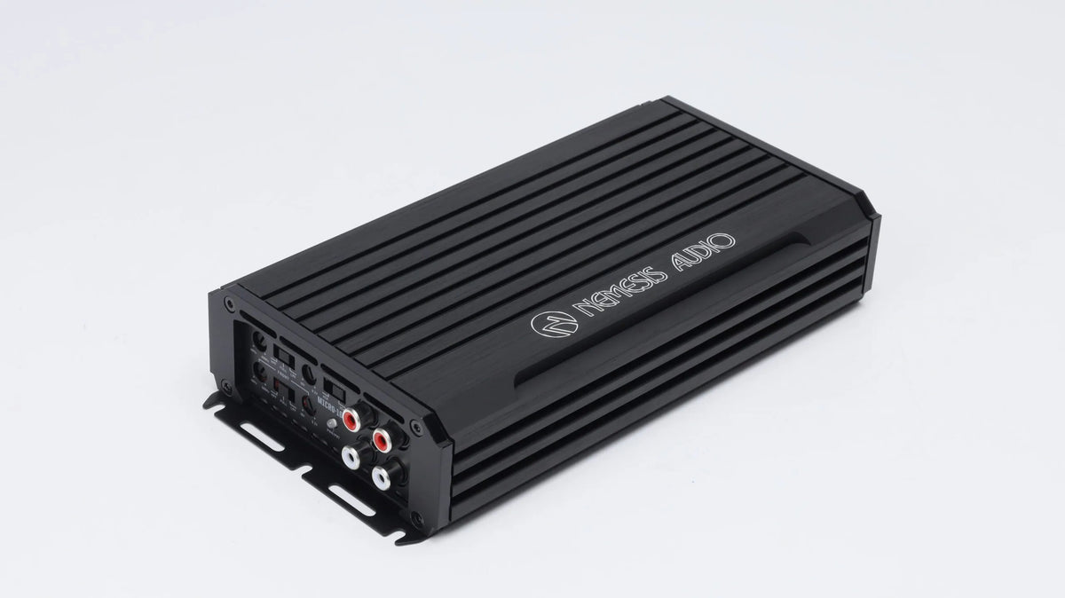 Nemesis MICRO-1600X4D | Amplificador Clase D de 4 canales de 1600 W máx./ 800 W RMS