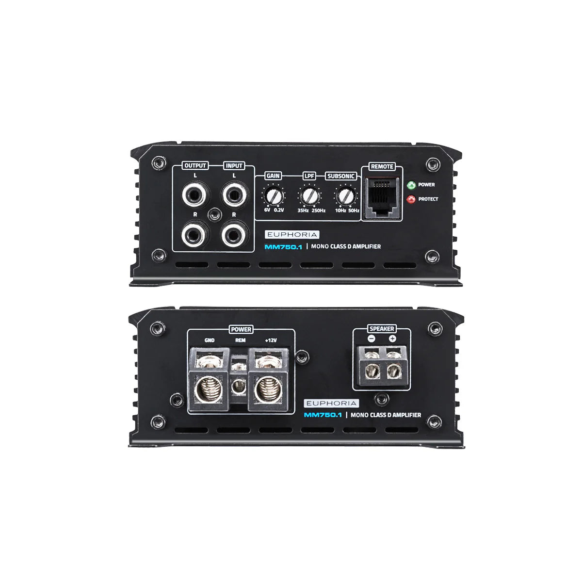 EUPHORIA MM750.1  Mono Class D Mini Amplifier