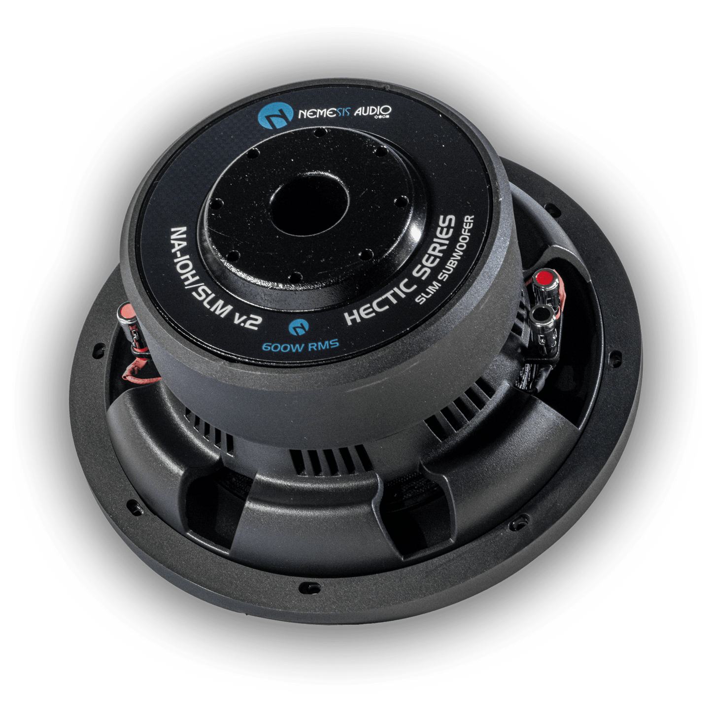 Nemesis NA-10H/SLMV.2 | 10″ 600W RMS Dual Voice Coil Car Subwoofer