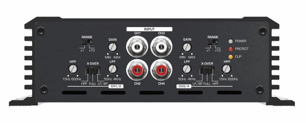 Nemesis NA-2500X4D | Amplificador de 4 canales