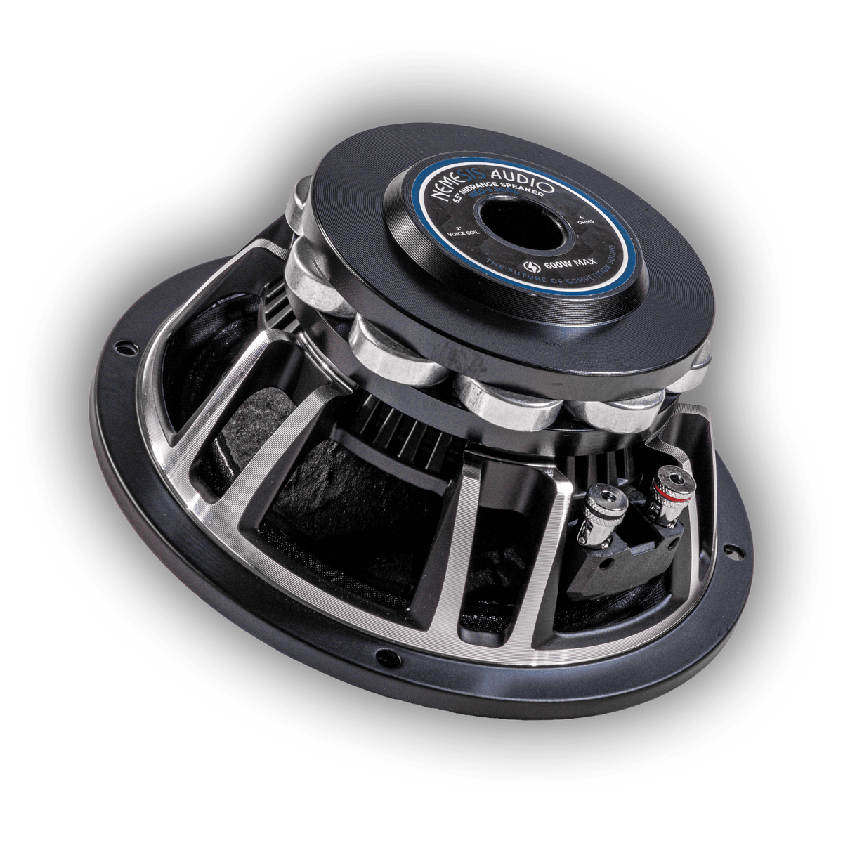 Nemesis NEO-6.5COL | 6.5″ Midrange Speaker 600W Max 300W RMS 2″ Voice Coil 4-Ohm
