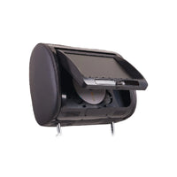 Monitor universal preinstalado para reposacabezas NESA NPM-779DV-7" con reproductor de DVD combinado incorporado (3 fundas intercambiables para reposacabezas en beige, negro y gris)