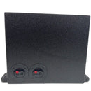 Panel de altavoces universal para cajas Kuztom 2x6.5 de abedul de 3/4