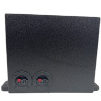 Panel de altavoces universal para cajas Kuztom 2x6.5 de abedul de 3/4