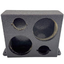 Panel de altavoces universal para cajas Kuztom 2x6.5 de abedul de 3/4