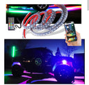 GENSSI 4PC-UNDRGLOW-CHS - 4 Strip Flexible Chase LED Under Body Glow Kit Wireless with Remote Control