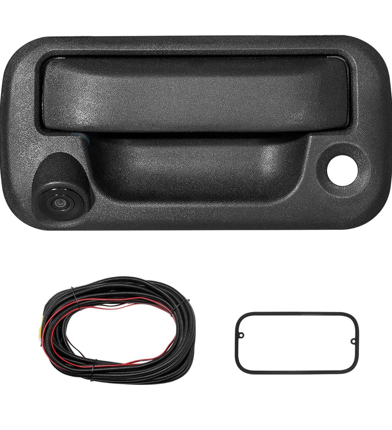 RED WOLF Tailgate Handle W/Reverse Backup Camera