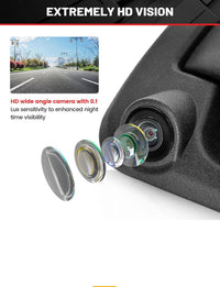 RED WOLF Tailgate Handle W/Reverse Backup Camera