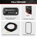 RED WOLF Tailgate Handle W/Reverse Backup Camera