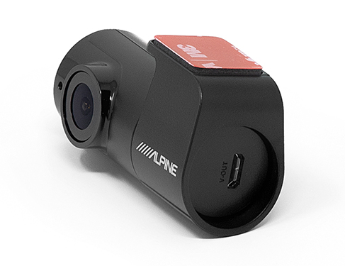 Alpine DVR-C310R | Premium 1080P Dash Camera Bundle (Front & Rear) with Impact Recording