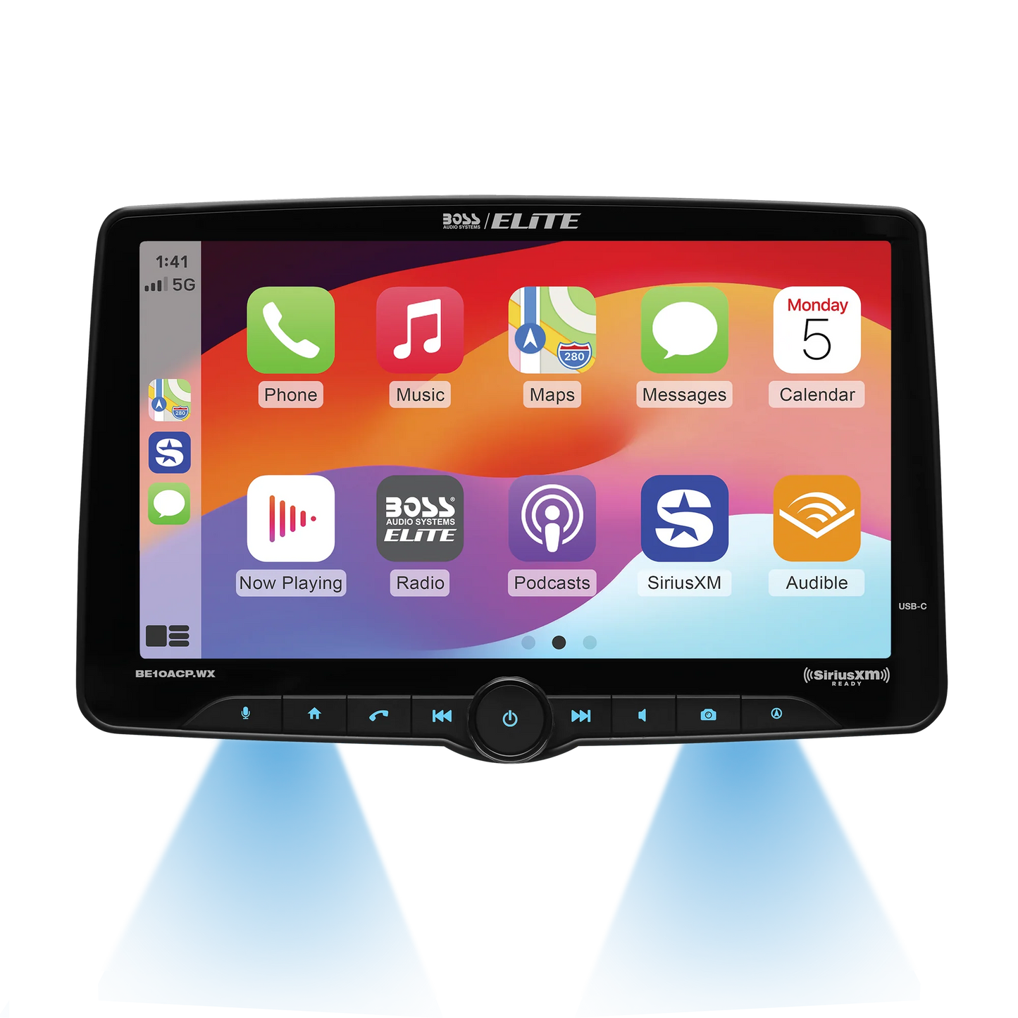 Boss Audio Systems BE10ACP.WXC | Car Stereo + Backup Camera
