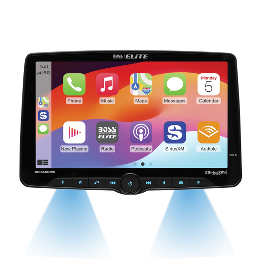Boss Audio Systems BE10ACP.WXC | Car Stereo + Backup Camera