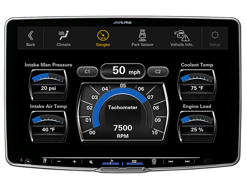 Alpine ILX-F511 | Digital Multimedia Receiver with 11-inch HD Display and Hi-Res Audio Playback