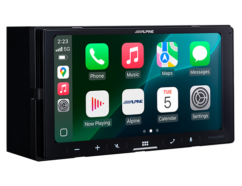 Receptor multimedia digital Alpine ILX-W770 de 7 pulgadas con Apple CarPlay y Android Auto inalámbricos