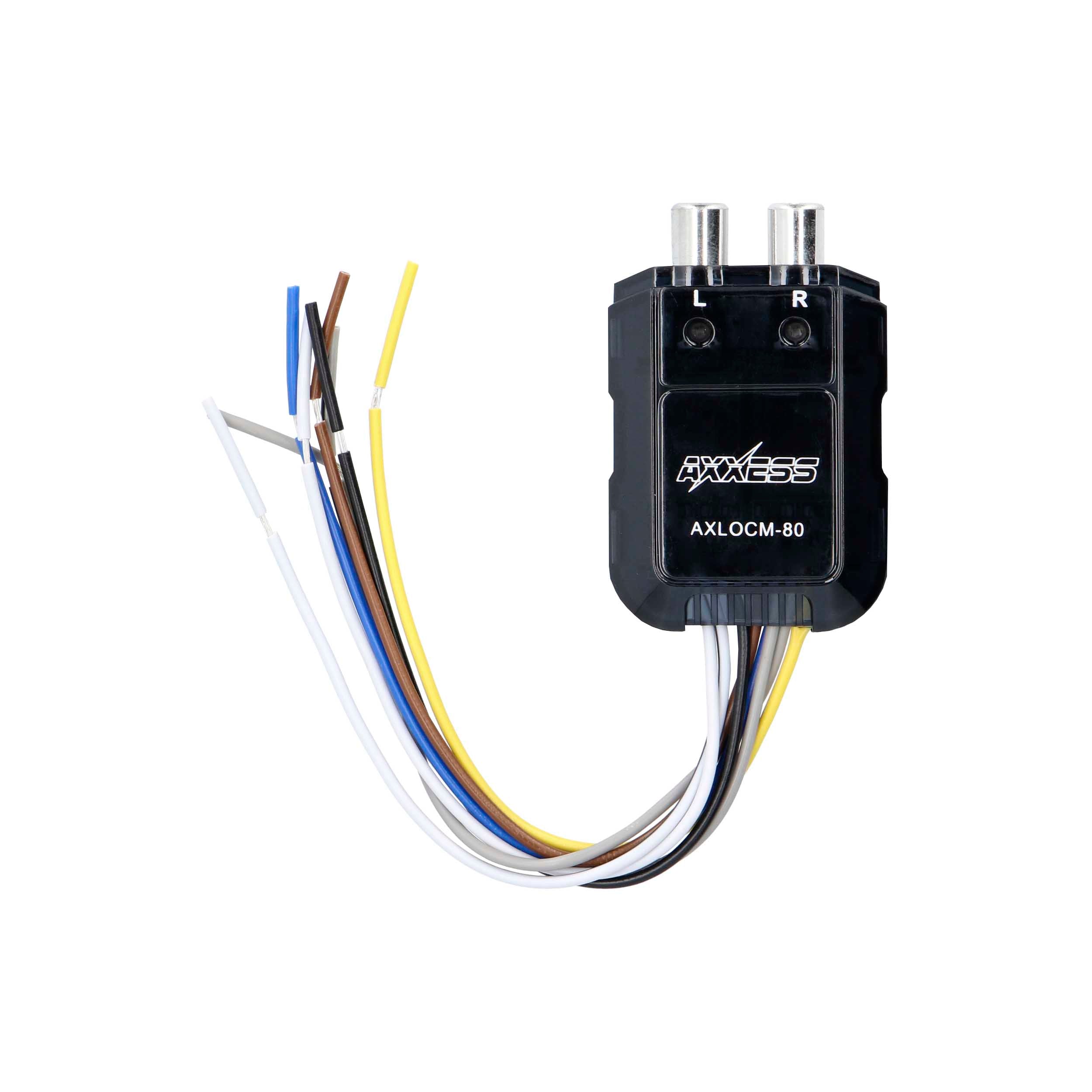 Metra/AXLOCM-80 | Convertidor de salida de línea ajustable de 2 canales