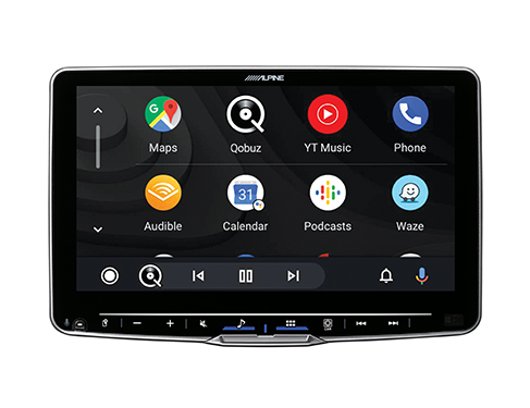 Receptor multimedia digital Alpine ILX-F509 Halo9 con pantalla HD de 9 pulgadas y reproducción de audio de alta resolución