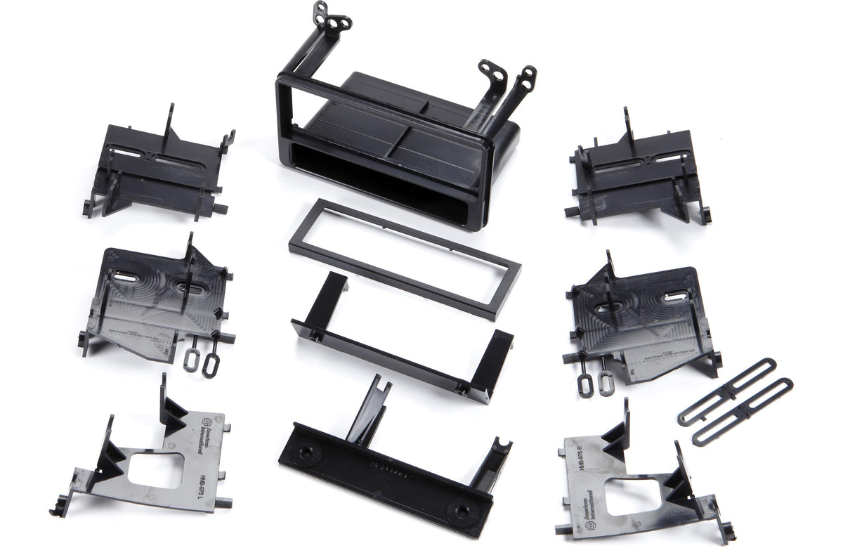 AI/TOYK957 | Fits select 2000-13 Toyota and Scion vehicles — single-DIN radios (Black)