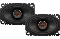 Infinity REF-6422SFX | Altavoz coaxial de referencia para coche de 135 W con tweeters textiles y accionamiento perimetral, 4x6