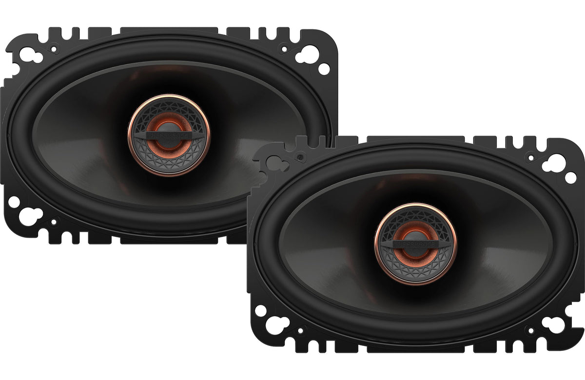 Infinity REF-6422SFX |135W Reference Series Coaxial Car Speaker with Edge-Driven, Textile Tweeters, 4x6