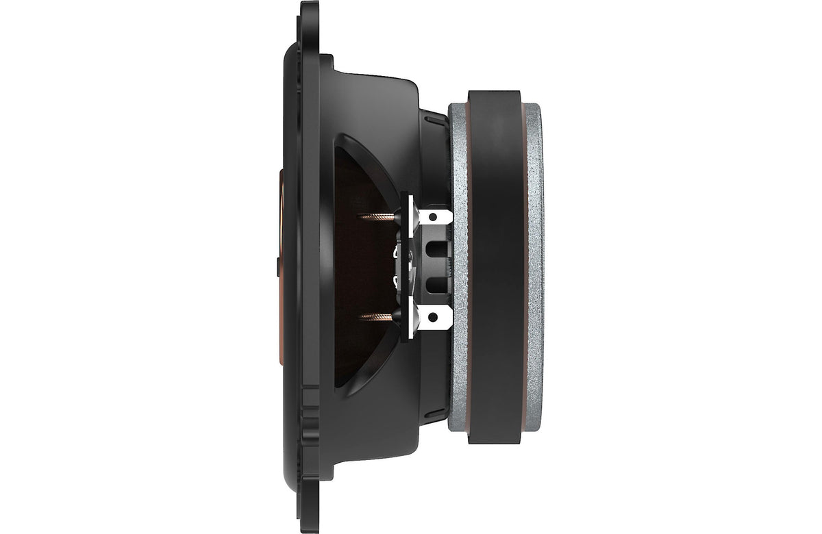 Infinity REF-6422SFX | Altavoz coaxial de referencia para coche de 135 W con tweeters textiles y accionamiento perimetral, 4x6