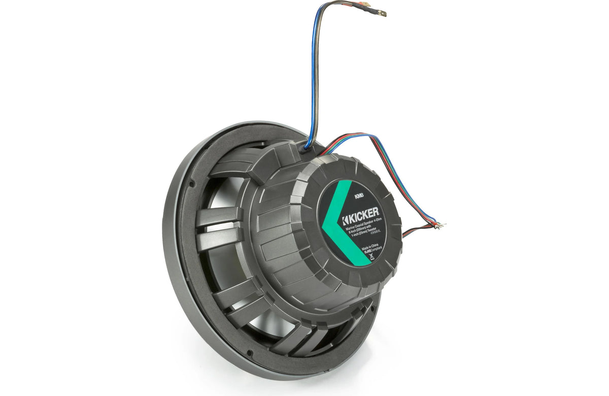 Kicker 45KM84L | Altavoces marinos de gama completa de 8" con iluminación LED
