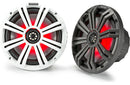 Kicker 45KM84L | Altavoces marinos de gama completa de 8" con iluminación LED