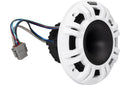 Kicker 48KMXL654 | 6-1/2" marine speakers with white and charcoal grilles