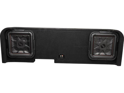 Kicker 51KGMDL7T122 | Chevy/GMC-Specific Dual 12” L7T 2-Ohm Enclosure