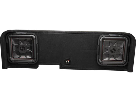 Kicker 51KGMDL7T122 | Chevy/GMC-Specific Dual 12” L7T 2-Ohm Enclosure