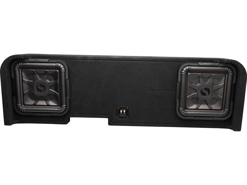 Kicker 51KGMDL7T122 | Chevy/GMC-Specific Dual 12” L7T 2-Ohm Enclosure