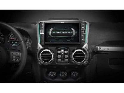 Alpine i509-WRA-JK | 9-inch Weather-Resistant Digital Media Receiver with Hi-Res Audio Playback for 2011-18 Jeep Wrangler