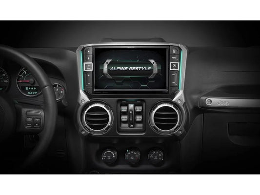 Alpine i509-WRA-JK | 9-inch Weather-Resistant Digital Media Receiver with Hi-Res Audio Playback for 2011-18 Jeep Wrangler