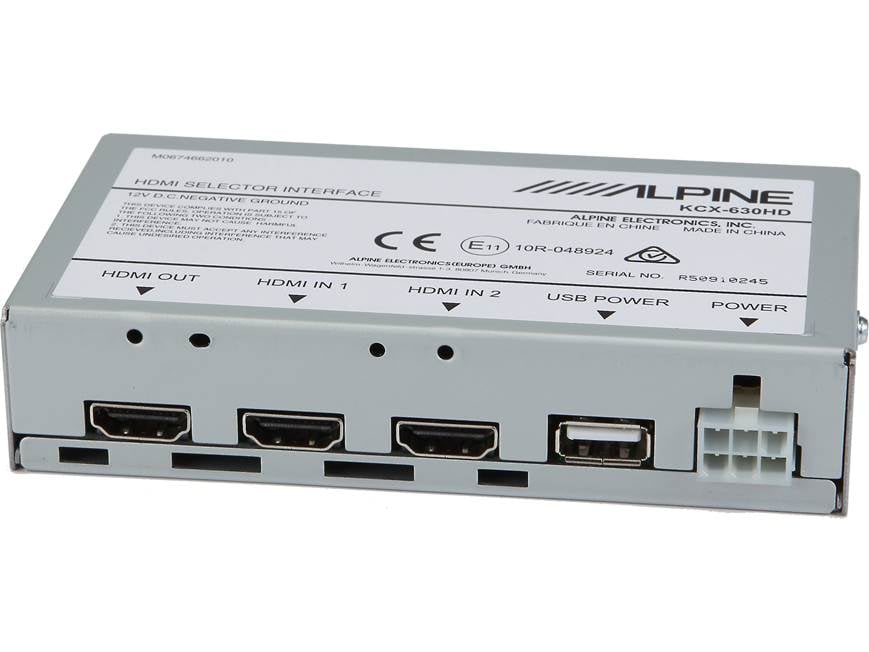 Alpine KCY-630HD | HDMI switcher for Alpine digital media and Restyle navigation receivers