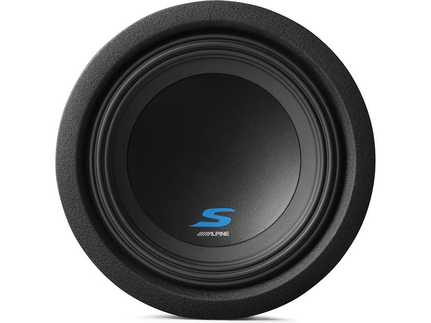 Alpine S-W8D2 | S-Series 8" subwoofer with dual 2-ohm voice coils