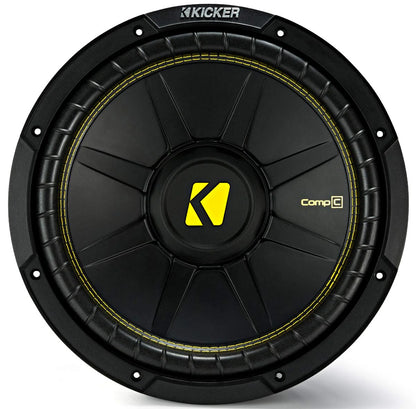 KIcker CompC 44CWCD124 | 12" CompC 4 Ohm DVC