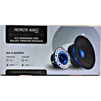 Nemesis NA-6.5MRPK Combo de altavoces de rango medio de 6.5" y tweeters profesionales