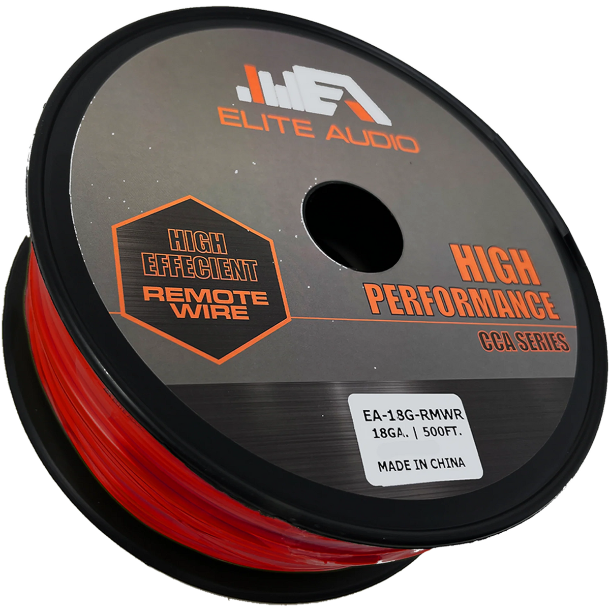 Cable remoto Elite Audio EA-18G-RMWR 18GA rollo de 500 pies | Amarillo