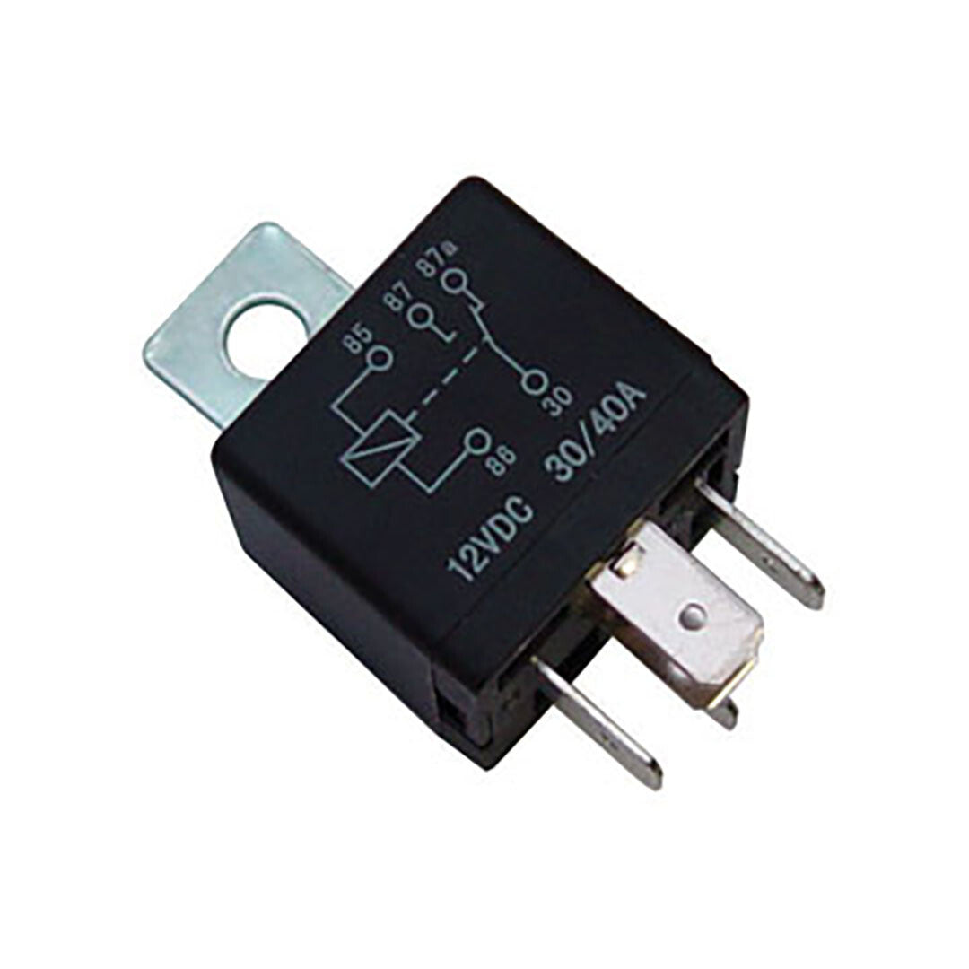 OMEGA RELÉ DE 12 VOLTIOS 30 AMPERIOS 40 AMPERIOS 5 PINES UNIPOLAR DOBLE TIRO