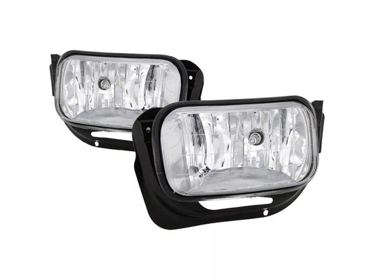 Spyder FL-DR09-C | OEM Fog Lights W/Metal Bracket & Switch - Clear