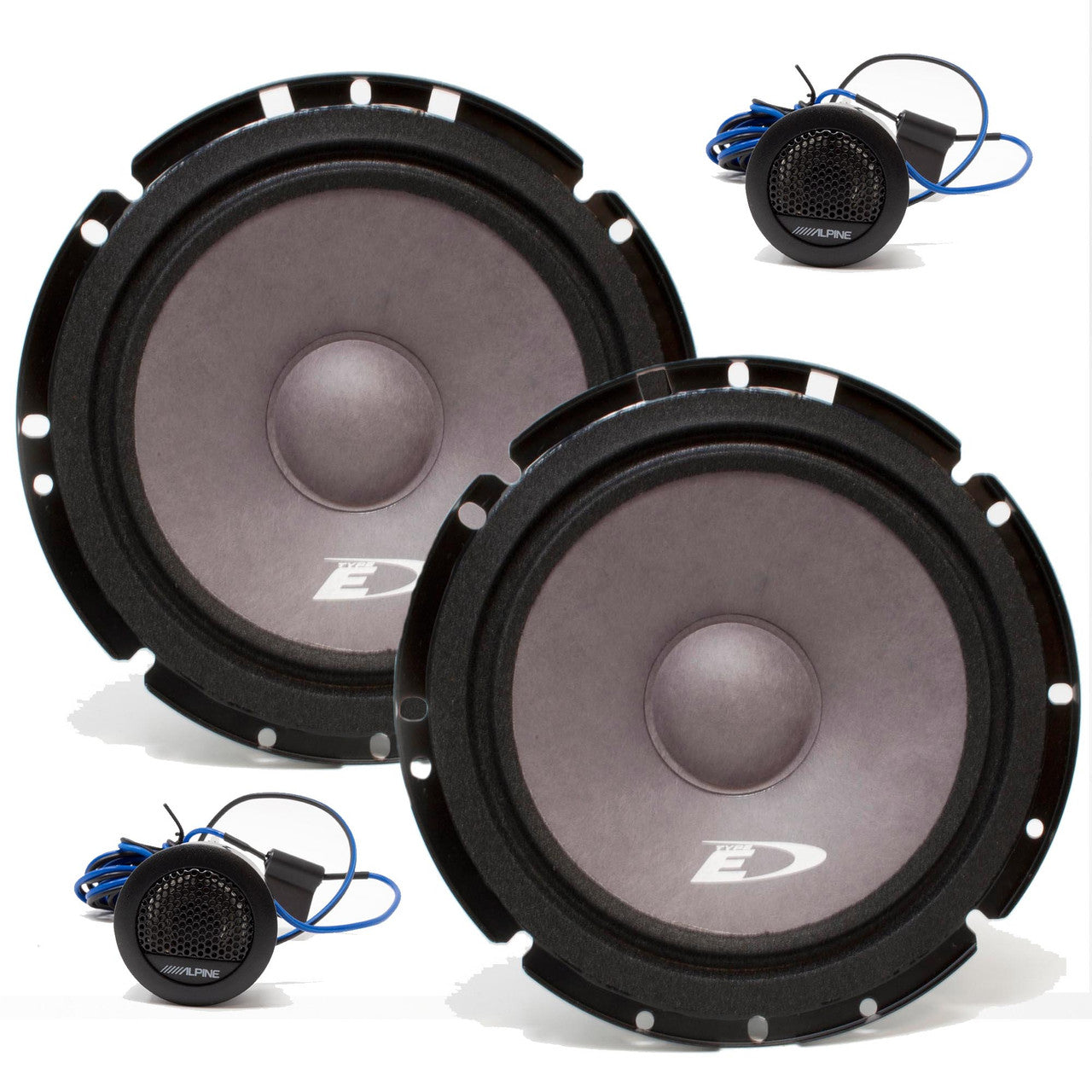 Alpine SXE-1751S 2-Way Component Speakers